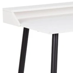 Bureau Jordan 100cm - Wit/zwart -Emob DCBCEC91 92C3 4AA2 9BD9 3BB6E187AE62 78a7