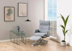 Relaxfauteuil Met Voetbankje Pally - Grijs -Emob DCBFB309 3493 4E50 B4DB 1E86FE126886 4a5d