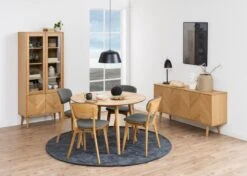 Ronde Eettafel Nalini 120x120cm Visgraatmotief, Eikenhout En Eikfineer -Emob E5F78677 F4C3 4C6C 8381 6C99AFC9D5AF 5370