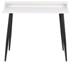 Bureau Jordan 100cm - Wit/zwart -Emob E8EFE933 9093 4210 980F 21229D3C5670 0497