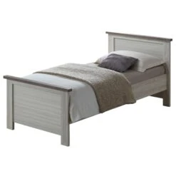 Bed Emily 90x200 Cm - Eik Lichtgrijs 6 Bed Emily 90x200 Cm - Eik Lichtgrijs -Emob Ella bed 90 HD 6208