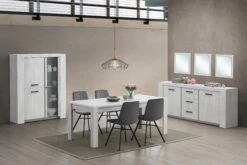 Vitrinekast Talent - Lichte Eik -Emob Elvis eetkamer 5cf1