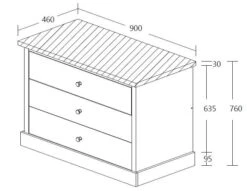 Commode Hannelore -Emob Emma commode 69a3