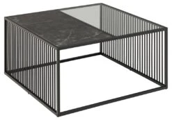 Salontafel Strington 80x80 Cm - Zwart
