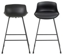 Barstoel Tippi Kunstleer - Zwart -Emob F564DA3F 8677 4CA7 A2DA 69070CCB2F9A d6ab