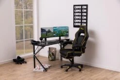 Gaming Bureau Nambi 140cm - Zwart -Emob F6A50F44 ED6B 4FF0 8C5A C5D14E91A736 0dab