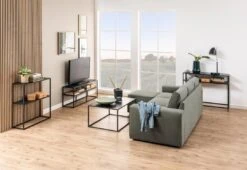 Sidetable Nebas 100cm 1 Legplank - Mat Zwart -Emob FF5A2BF3 0627 404E BE99 8BD5F2CF88CC 04a7