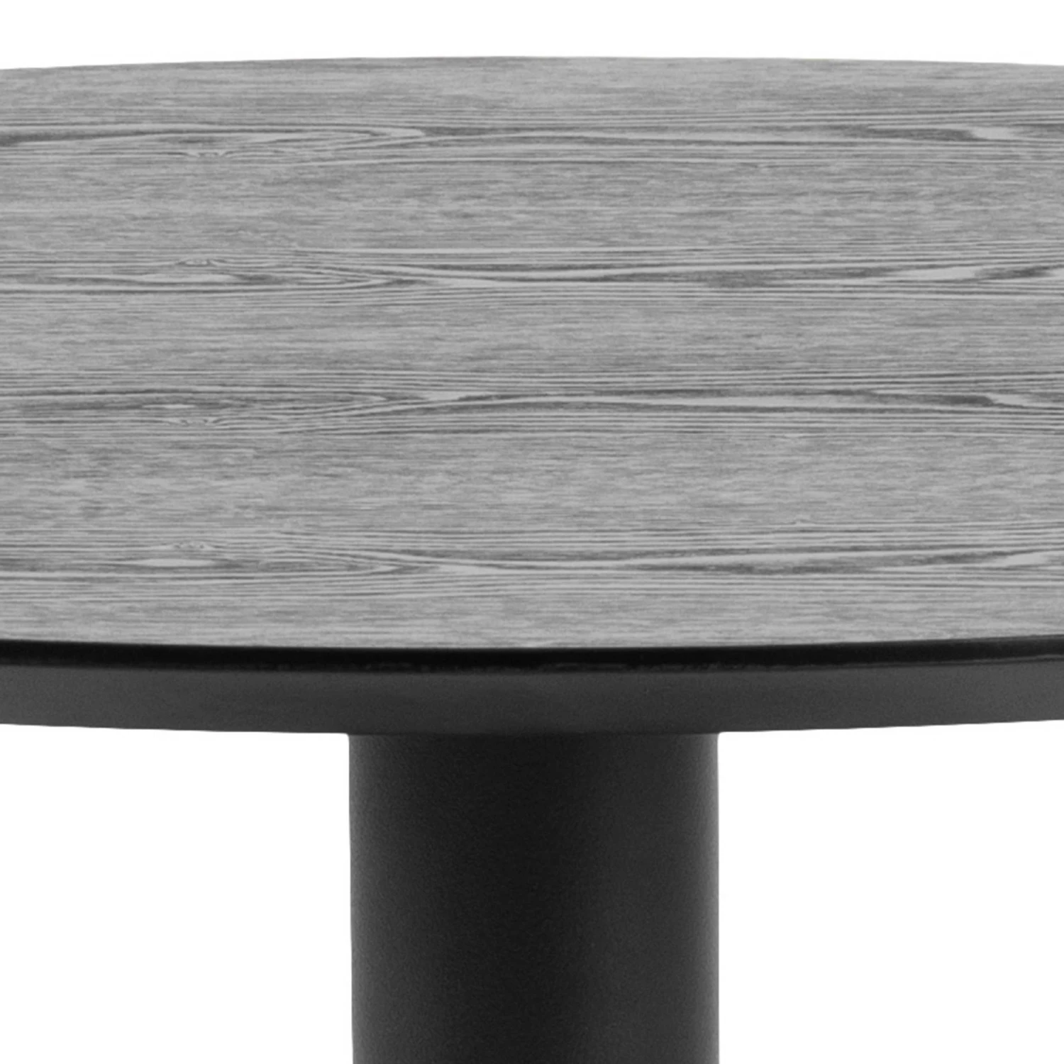 Eettafel Ibiza Ø80 - Zwart 3 Eettafel Ibiza Ø80 - Zwart - Afbeelding 3