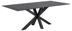 Eettafel Hennie 200x100 Keramiek - Zwart -Emob H000020147 1 f983
