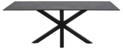 Eettafel Hennie 200x100 Keramiek - Zwart -Emob H000020147 2 2d2a