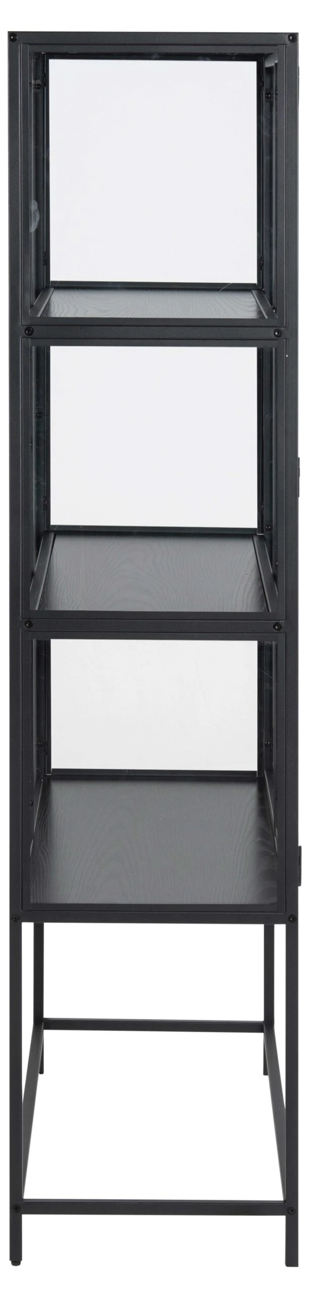 Vitrinekast Dover 150cm 2 Deuren - Zwart 6 Vitrinekast Dover 150cm 2 Deuren - Zwart - Afbeelding 6