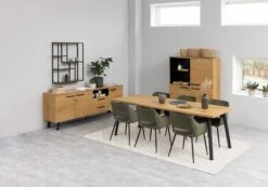 Buffetkast Manon 120cm - Eik/zwart 20 Buffetkast Manon 120cm - Eik/zwart -Emob H000020728 12 a1e0