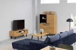 Buffetkast Manon 120cm - Eik/zwart 22 Buffetkast Manon 120cm - Eik/zwart -Emob H000020728 13 006d