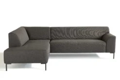 Hoekbank Marcia Links - Antraciet -Emob New Marion 2L c74a