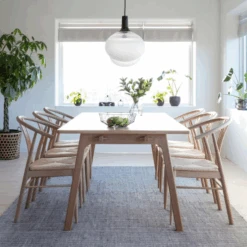 I_York Fauteuil: Off White Papieren Vlechten En Eikenhout -Emob Ontwerp zonder titel 20 f503