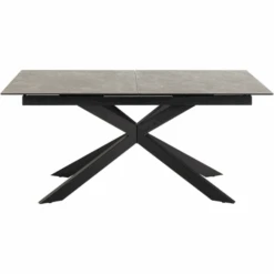 Irwine Rechthoekige Eettafel - Zwart Keramisch Blad, Uitschuifblad, 168/210 Cm -Emob Ontwerp zonder titel 41 97c8