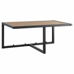 Kapstok Dover 50cm - Zwart/wilde Eik -Emob Ontwerp zonder titel 44 167e