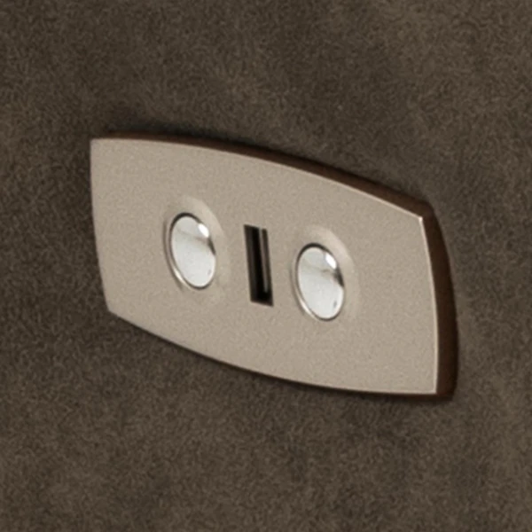 Kamares Relaxfauteuil Antraciet 96 - Gemotoriseerd Met USB". 2 Kamares Relaxfauteuil Antraciet 96 - Gemotoriseerd Met USB". - Afbeelding 2