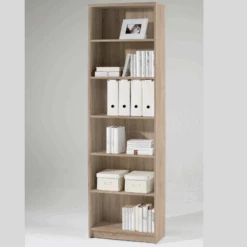 Boekenkast Viviane 60x202cm - Eik