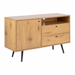 Commode Wilhelm 1 Deur & 2 Lades - Wilde Eik -Emob Ontwerp zonder titel 2021 12 07T160834.991 9faf