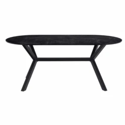 Ovalen Eettafel Laxey 180x90 - Zwart -Emob Ontwerp zonder titel 2022 02 02T084042.375 6450