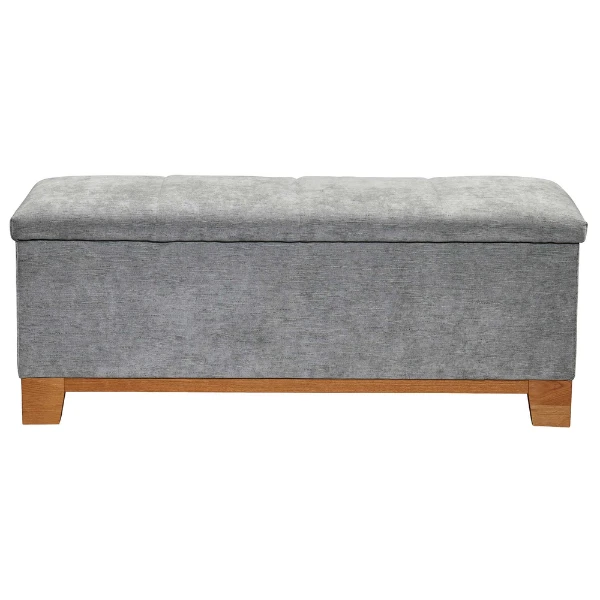 Opbergkoffer Vikram 139x50x58cm - Grijs 4 Opbergkoffer Vikram 139x50x58cm - Grijs - Afbeelding 4