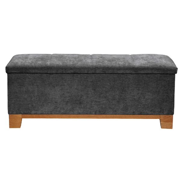 Opbergkoffer Vikram 139x50x58cm - Grafiet 4 Opbergkoffer Vikram 139x50x58cm - Grafiet - Afbeelding 4