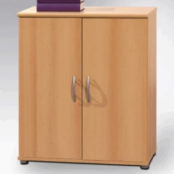 Commode Viviane 60cm Met 2 Deuren - Beuk