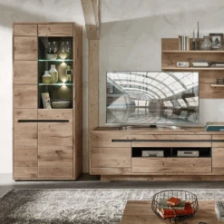 Vitrinekast Bellini 80cm 2 Deuren - Eik/antraciet -Emob Ontwerp zonder titel 2022 08 04T084230.906 1672