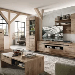 Vitrinekast Bellini 80cm 2 Deuren - Eik/antraciet -Emob Ontwerp zonder titel 2022 08 04T084429.855 594e