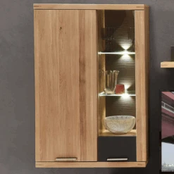 Hangkast Blanka 80cm 2 Deuren - Eik/antraciet