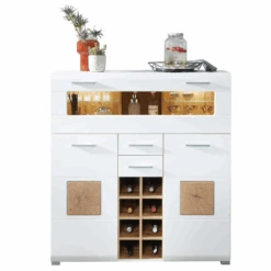 Barmeubel Felice 3 Deuren, 2 Lades & Ruimte Voor 8 Flessen - Wit -Emob Ontwerp zonder titel 2022 08 08T144942.723 eb98