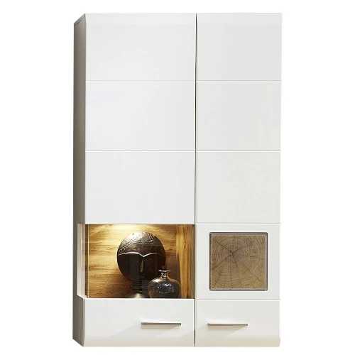 Hangkast Felice 80cm 2 Deuren - Wit 4 Hangkast Felice 80cm 2 Deuren - Wit - Afbeelding 4