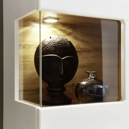 Hangkast Felice 80cm 2 Deuren - Wit 5 Hangkast Felice 80cm 2 Deuren - Wit - Afbeelding 5