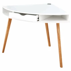 Hoekbureau Inovo Met Lade - Wit/eik -Emob Ontwerp zonder titel 2022 08 08T161218.058 7e42