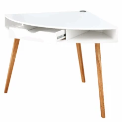 Hoekbureau Inovo Met Lade - Wit/eik -Emob Ontwerp zonder titel 2022 08 08T161405.175 429f