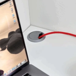 Hoekbureau Inovo Met Lade - Wit/eik -Emob Ontwerp zonder titel 2022 08 08T161714.990 b529