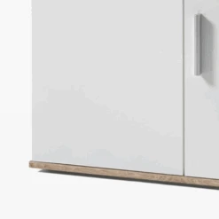 Commode Debby 2 Deuren En 2 Lades - Wit/sonoma Eik -Emob Ontwerp zonder titel 2022 08 17T151029.373 1e72