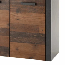 Commode Tarma 3 Deuren 3 Lades - Antraciet/oud Hout -Emob Ontwerp zonder titel 2022 08 17T170027.159 613e