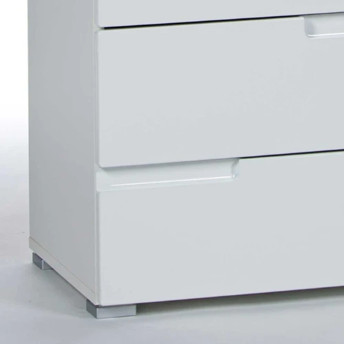 Commode Peso 50 Cm 4 Lades - Wit 2 Commode Peso 50 Cm 4 Lades - Wit - Afbeelding 2