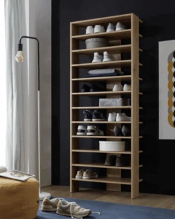 Opbergrek Perri Met 11 Legplanken - Hout -Emob Ontwerp zonder titel 2022 08 19T115259.160 b87e