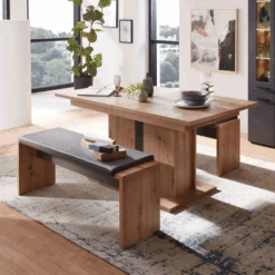 Eetkamerbank Lorna 130cm - Eik/antraciet -Emob Ontwerp zonder titel 2022 08 29T110228.581 caea