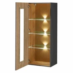 Hangkast Lorna 52cm Met Verlichting - Antraciet/eik -Emob Ontwerp zonder titel 2022 08 29T114119.101 747d