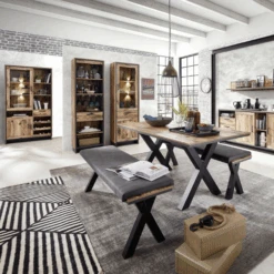 Open Kast Delano Met Lade - Hout/antraciet 5 Open Kast Delano Met Lade - Hout/antraciet -Emob Ontwerp zonder titel 2022 08 29T152230.015 369d