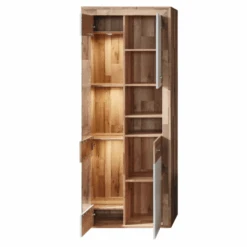 Vitrinekast Blake 3 Deuren Met LED-verlichting - Eik/wit -Emob Ontwerp zonder titel 2022 08 29T162018.829 3b65