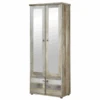 Garderobekast Clem 78cm Met 4 Deuren - Driftwood