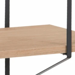 Wandrek Belfast Met 2 Legplanken - Zwart/ Natuur -Emob Ontwerp zonder titel 2022 10 21T111206.441 80d8