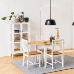 Eetkamerstoel Brisbane - Wit/eik -Emob Ontwerp zonder titel 2022 10 21T120028.273 56fd