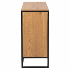 Boekenkast Swindon Met 4 Vakken - Wilde Eik/zwart 11 Boekenkast Swindon Met 4 Vakken - Wilde Eik/zwart -Emob Ontwerp zonder titel 2022 11 02T153927.139 7ca8