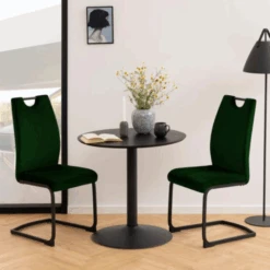 Eetkamerstoel Ulla - Donkergroen